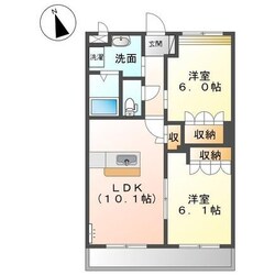 ランドマーク曙（Ｔ）の物件間取画像